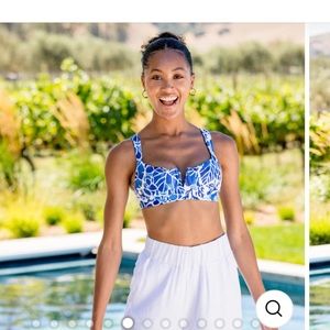 Kenny Flowers THE NAPA - NEW V UNDERWIRE BIKINI TOP